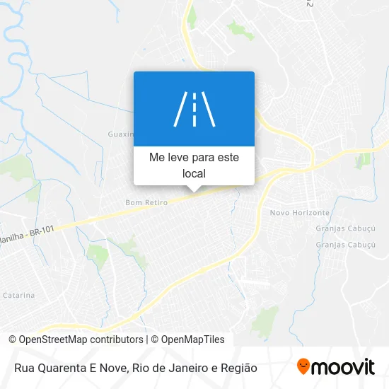 Rua Quarenta E Nove mapa