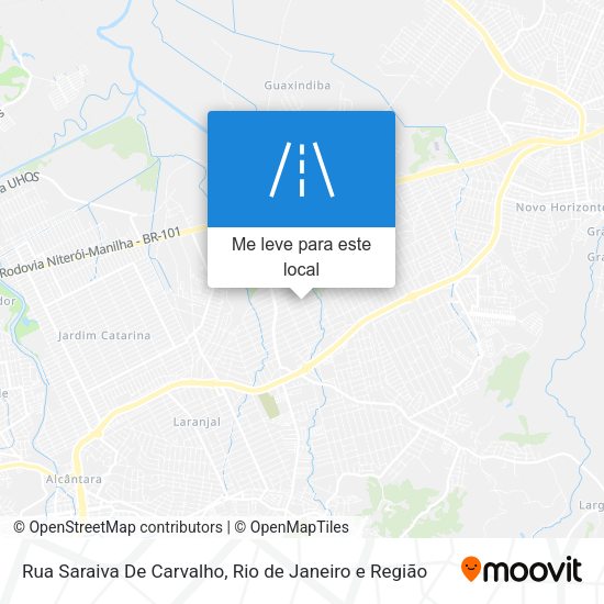 Rua Saraiva De Carvalho mapa