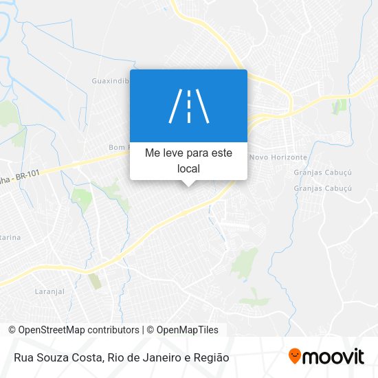 Rua Souza Costa mapa