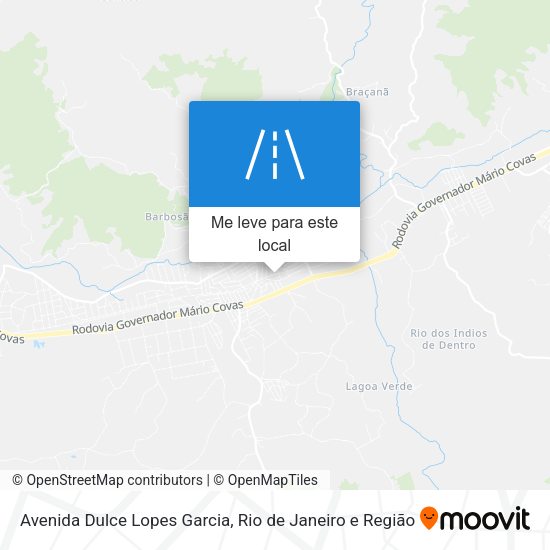 Avenida Dulce Lopes Garcia mapa