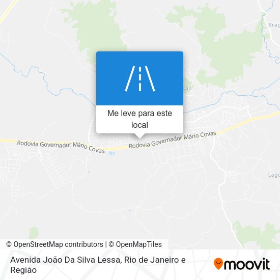 Avenida João Da Silva Lessa mapa