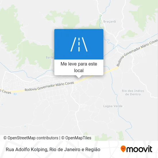 Rua Adolfo Kolping mapa