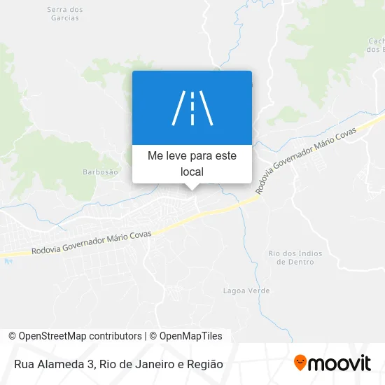 Rua Alameda 3 mapa