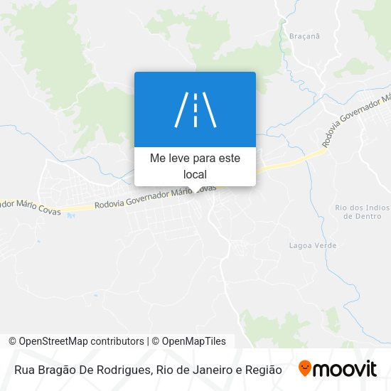 Rua Bragão De Rodrigues mapa
