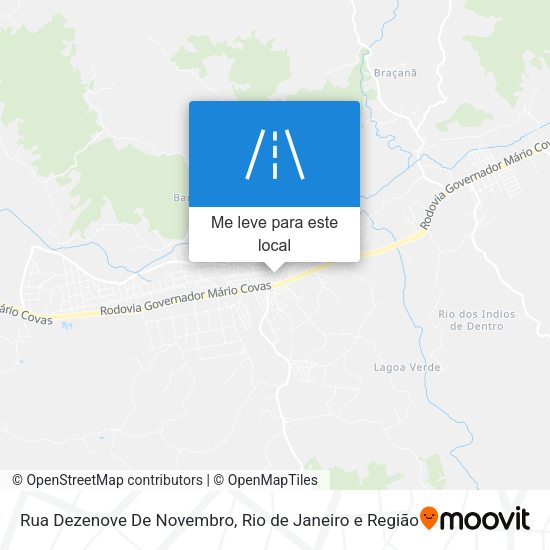 Rua Dezenove De Novembro mapa