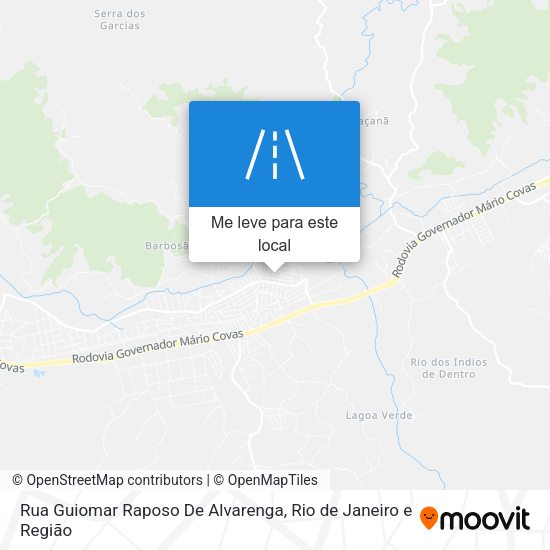 Rua Guiomar Raposo De Alvarenga mapa