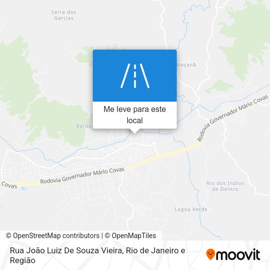 Rua João Luiz De Souza Vieira mapa