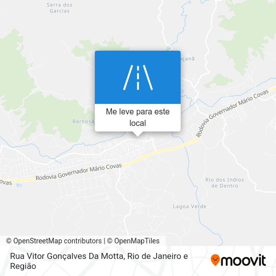 Rua Vitor Gonçalves Da Motta mapa