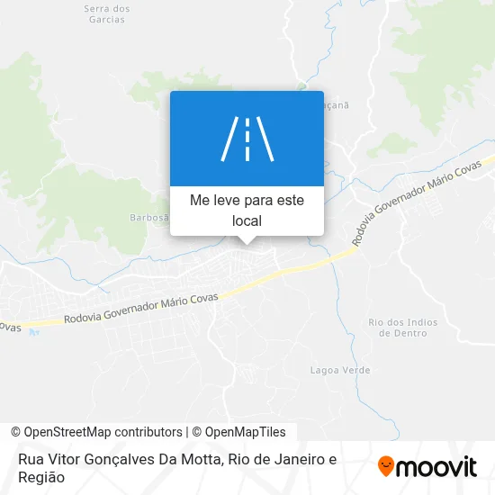 Rua Vitor Gonçalves Da Motta mapa