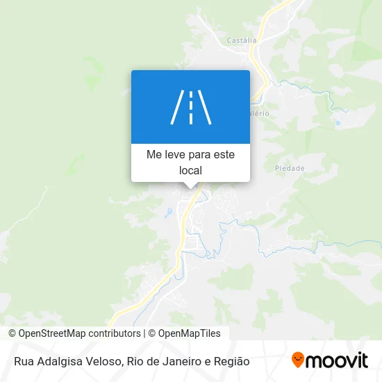 Rua Adalgisa Veloso mapa