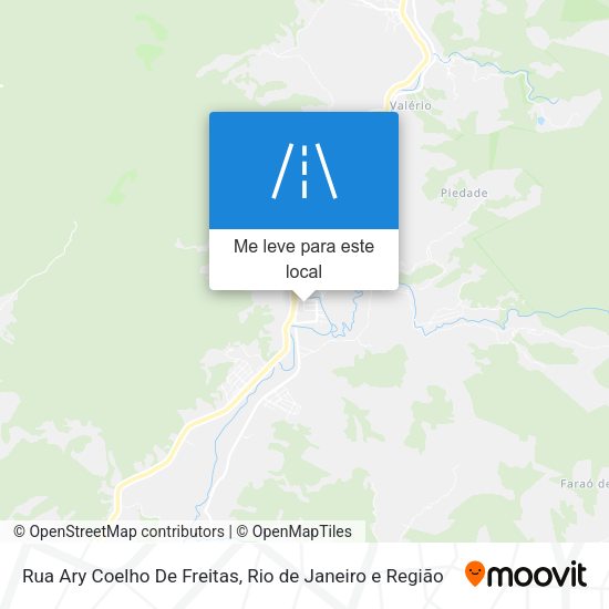Rua Ary Coelho De Freitas mapa