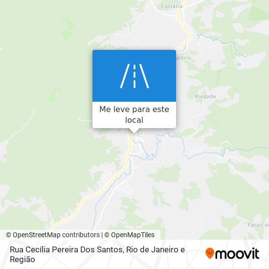 Rua Cecília Pereira Dos Santos mapa