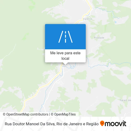 Rua Doutor Manoel Da Silva mapa