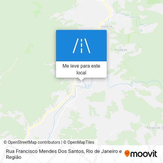 Rua Francisco Mendes Dos Santos mapa