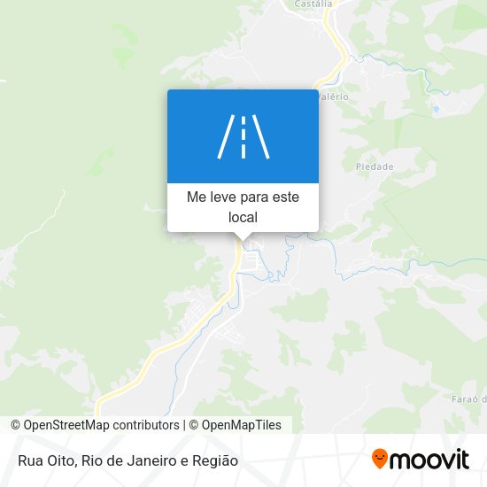 Rua Oito mapa
