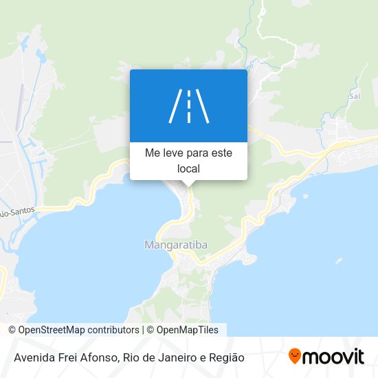 Avenida Frei Afonso mapa