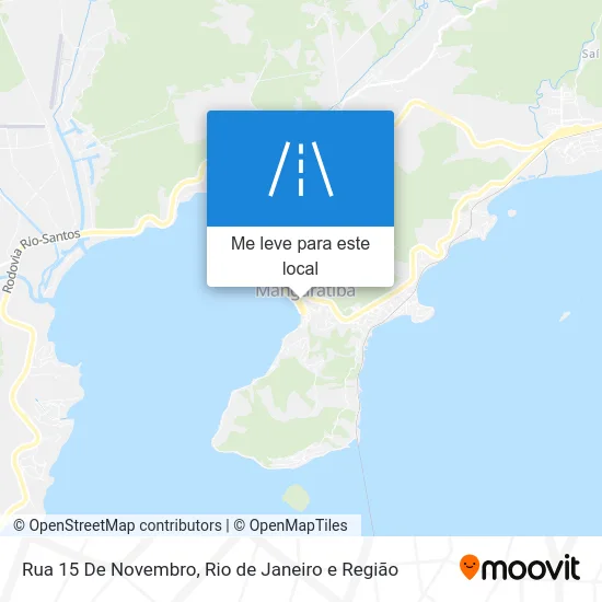 Rua 15 De Novembro mapa