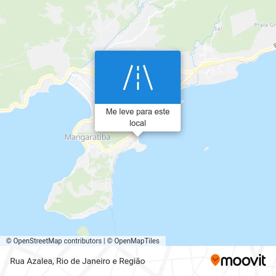 Rua Azalea mapa