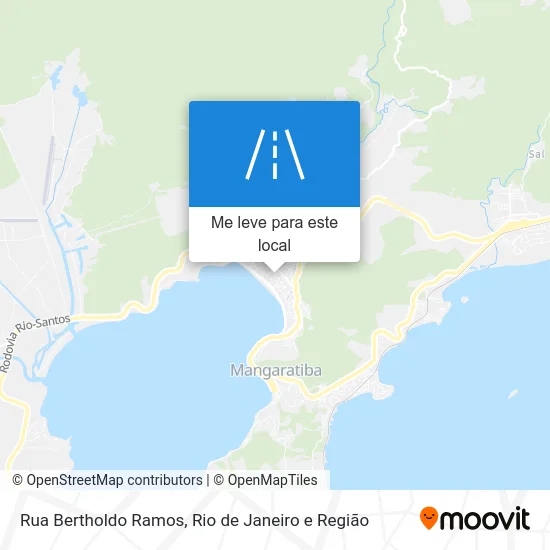 Rua Bertholdo Ramos mapa