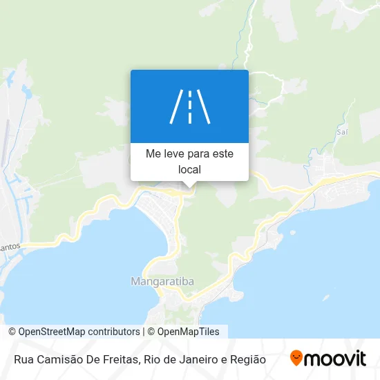 Rua Camisão De Freitas mapa