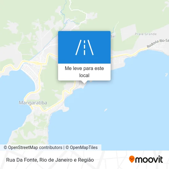 Rua Da Fonte mapa