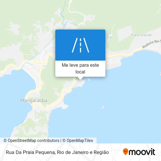 Rua Da Praia Pequena mapa