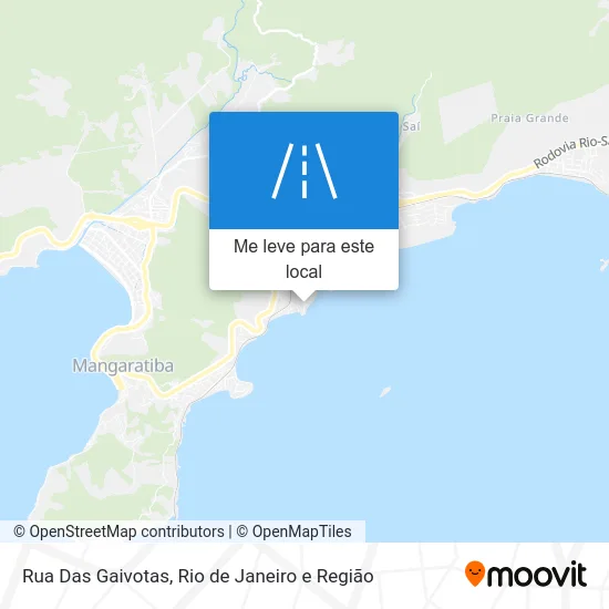 Rua Das Gaivotas mapa
