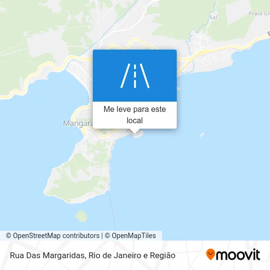 Rua Das Margaridas mapa