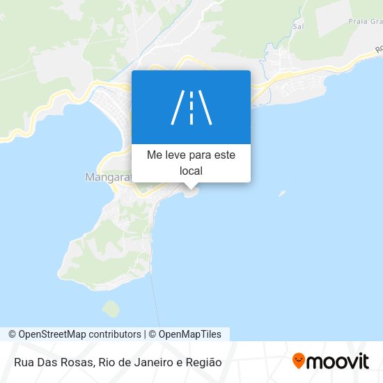Rua Das Rosas mapa