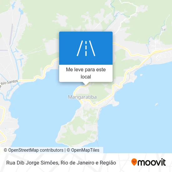 Rua Dib Jorge Simões mapa