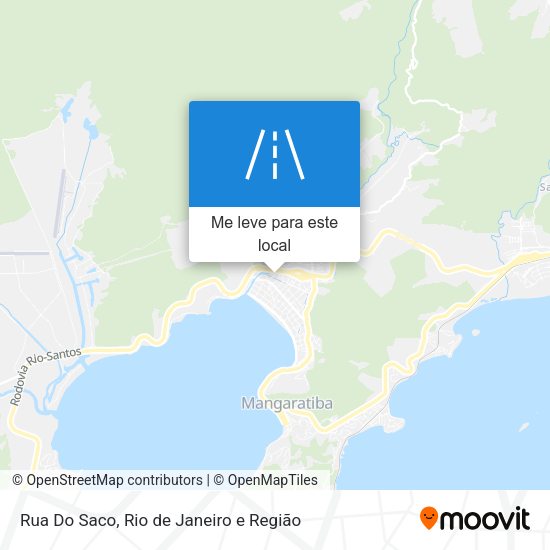 Rua Do Saco mapa