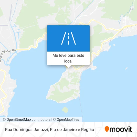 Rua Domingos Januzzi mapa