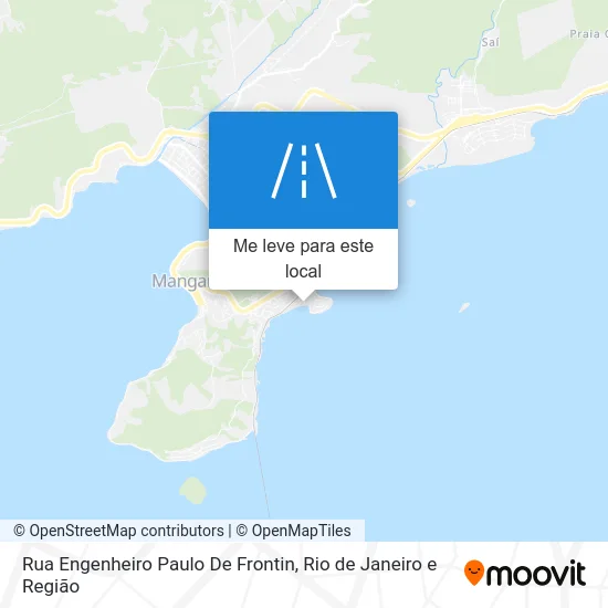 Rua Engenheiro Paulo De Frontin mapa