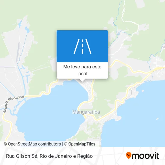 Rua Gilson Sá mapa
