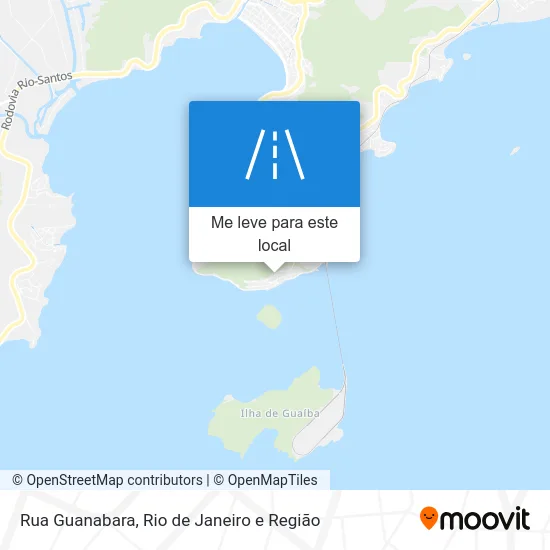 Rua Guanabara mapa