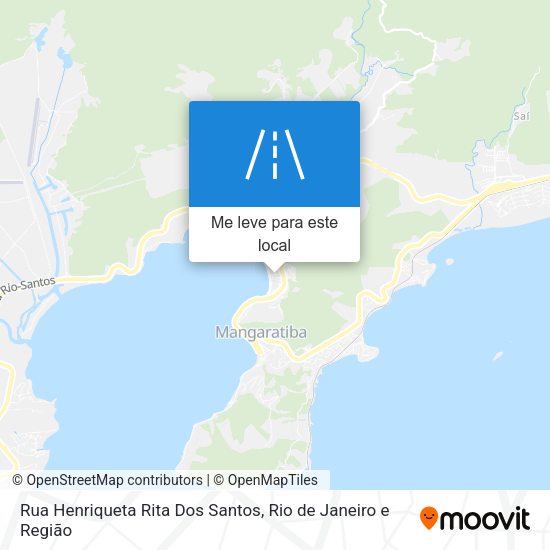 Rua Henriqueta Rita Dos Santos mapa
