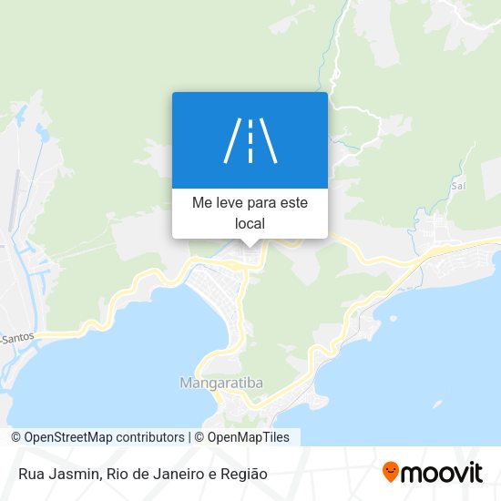 Rua Jasmin mapa