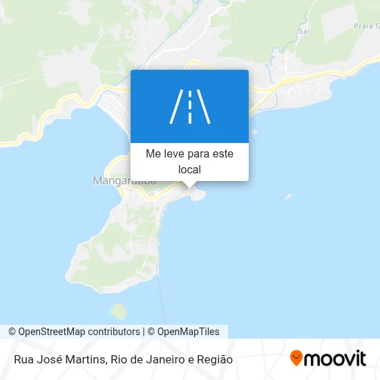 Rua José Martins mapa