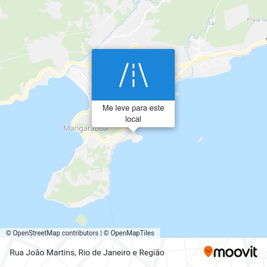 Rua João Martins mapa