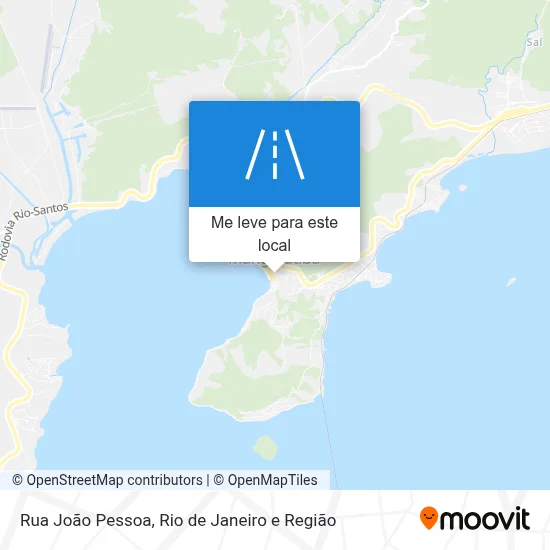 Rua João Pessoa mapa