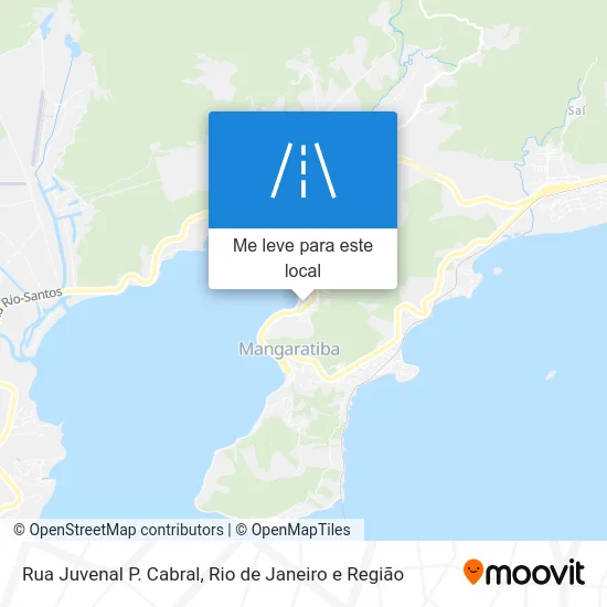 Rua Juvenal P. Cabral mapa