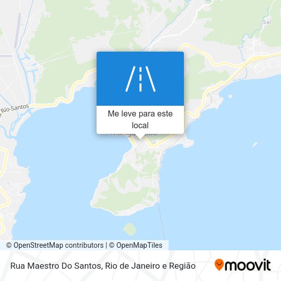Rua Maestro Do Santos mapa