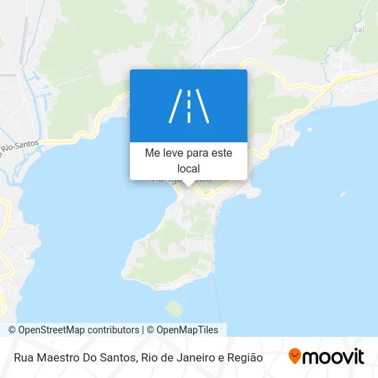 Rua Maestro Do Santos mapa