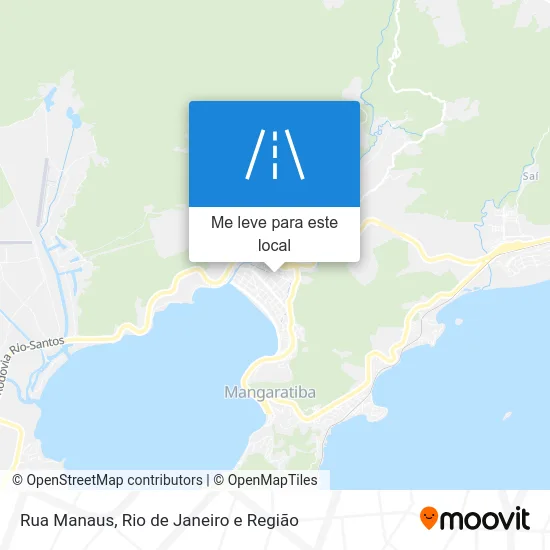 Rua Manaus mapa
