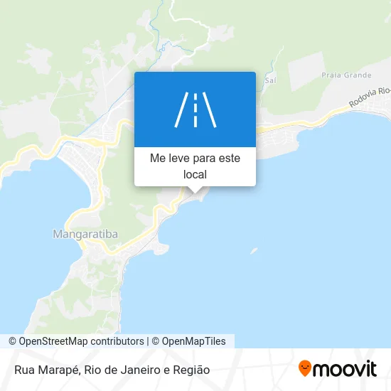 Rua Marapé mapa