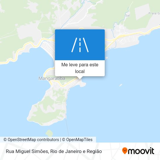 Rua Miguel Simões mapa