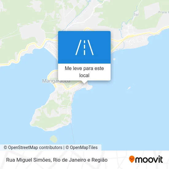 Rua Miguel Simões mapa