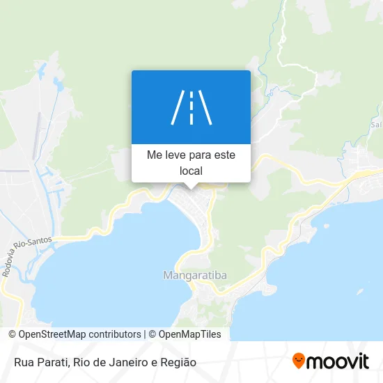 Rua Parati mapa