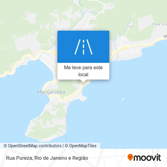 Rua Pureza mapa