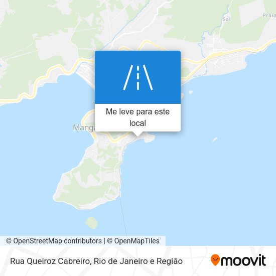 Rua Queiroz Cabreiro mapa